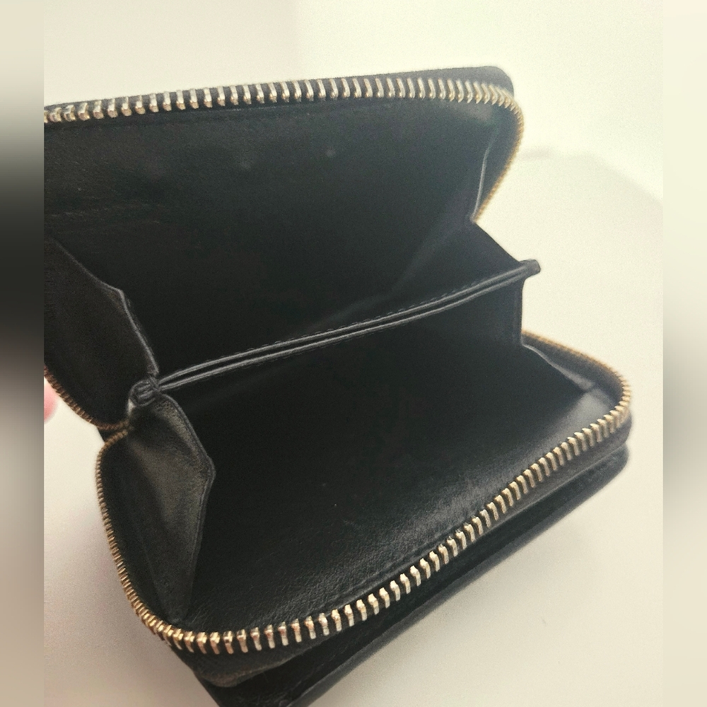 Authentic VALENTINO Garavani Rockstud Bifold Compact Wallet Card Holder Clutch - Picture 8 of 15